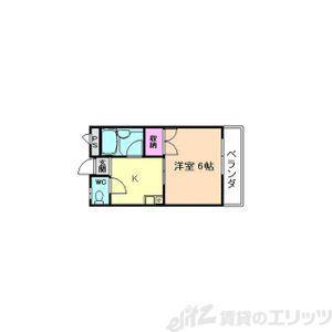 サンローズ春日マンション(1K/1階)の間取り写真