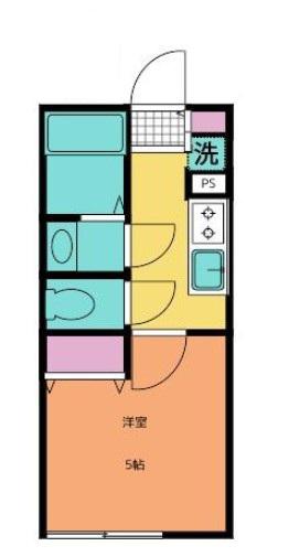 DWELL NOAH(1K/1階)の間取り写真