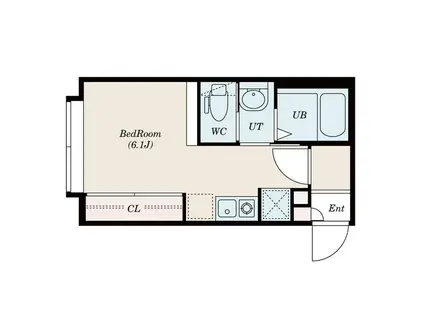 アンフィリット札幌(1K/3階)の間取り写真