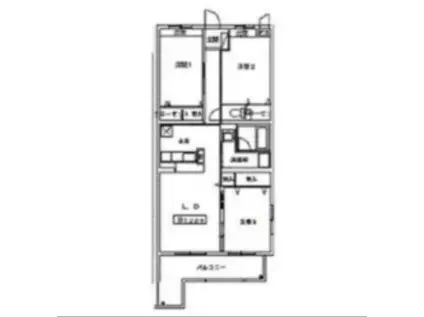 SVASTA(3LDK/4階)の間取り写真