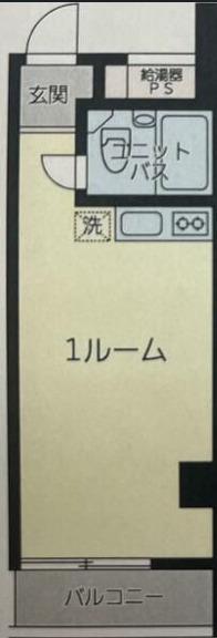 バードライム・アネックス(ワンルーム/4階)の間取り写真