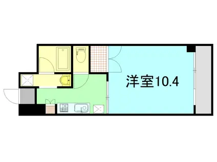 OZII・MEビル(1K/1階)の間取り写真