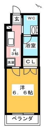 GATHER HOUSE 宮崎台(1K/1階)の間取り写真