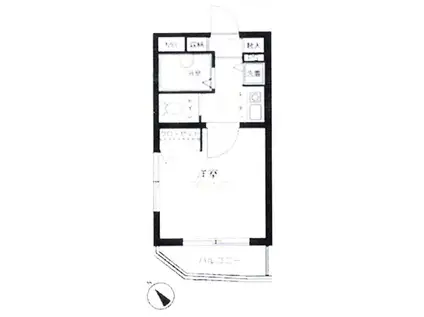 フェニックス文京千石(1K/3階)の間取り写真