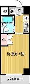 リアライズ伝馬(1K/5階)の間取り写真