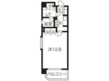 日神デュオステージ杉並井荻(1K/2階)の間取り写真
