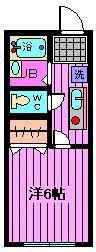 DREAMRESIDENCETOKIWA(1K/1階)の間取り写真