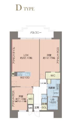 プレジオ北浜(1SLDK/3階)の間取り写真