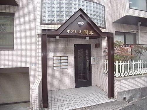 オアシス岡本202(1DK/2階)の外観写真
