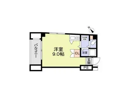 SE大宮(ワンルーム/5階)の間取り写真