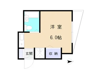 メゾンYOSHIDA(ワンルーム/3階)の間取り写真