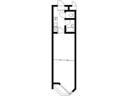 バリュー大和町(2K/4階)の間取り写真