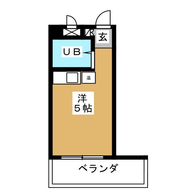 朝日プラザ美濃加茂ステーションコア(ワンルーム/9階)の間取り写真
