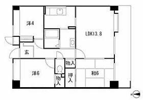 カーサベルデII(3LDK/3階)の間取り写真