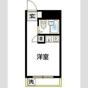 KITAMACHI RESIDENCE(ワンルーム/2階)の間取り写真