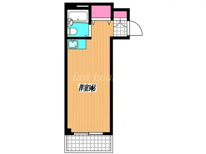 FLEUR MAISON TAMURA(ワンルーム/2階)の間取り写真