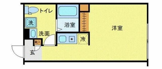 フィオーネ東尾久(ワンルーム/3階)の間取り写真