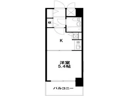 ライオンズマンション大泉学園東(1K/3階)の間取り写真