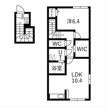 ART LIFE(1LDK/3階)の間取り写真