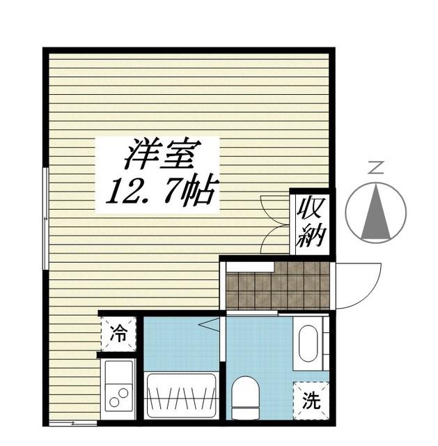 LAPIS上北沢II-ラピス上北沢2-(ワンルーム/4階)の間取り写真