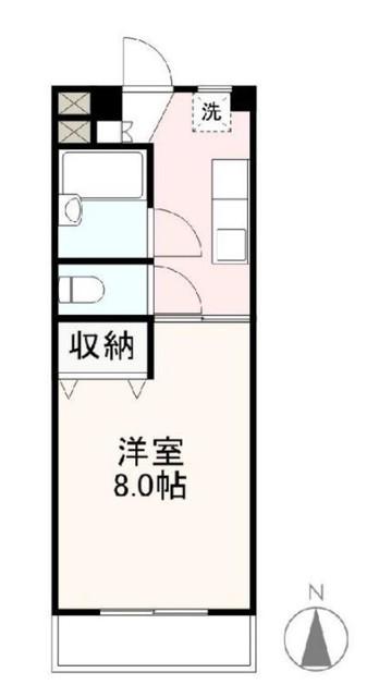 プレアール仏生山I・II(1K/3階)の間取り写真
