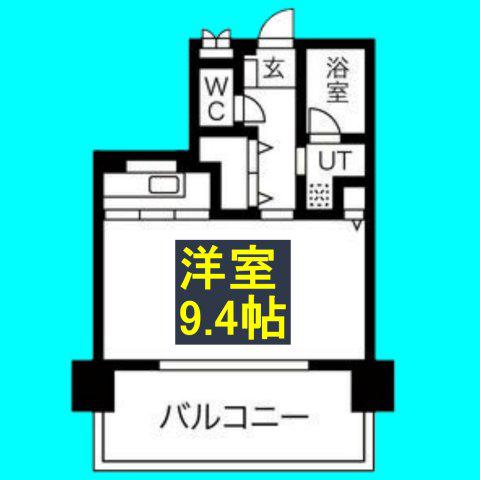 CASTELLO ASSO(1K/3階)の間取り写真