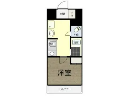 ピッコロモンド(1K/4階)の間取り写真