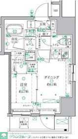 クレイシアIDZ板橋本町アーバンレジデンス(1DK/6階)の間取り写真