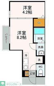 ラウレア千葉中央(1LDK/1階)の間取り写真