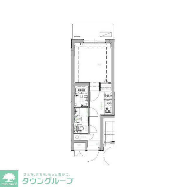 リヴシティ成増ミュジオ弐番館(1K/3階)の間取り写真