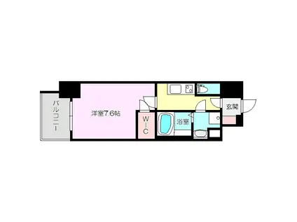 エスリード新大阪レジデンス(1K/3階)の間取り写真