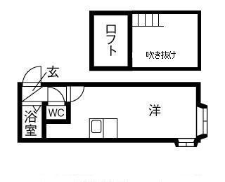ソル・ドムス文京台(1LDK/3階)の間取り写真