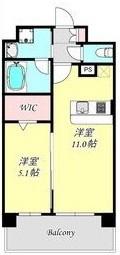 グランネクサス姫路船橋(1LDK/10階)の間取り写真