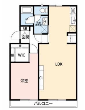マンションカメリアII(1LDK/2階)の間取り写真