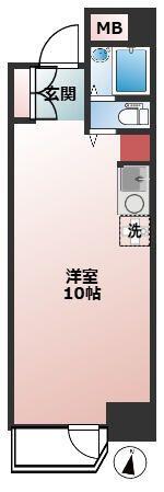 日興パレス三番町(ワンルーム/7階)の間取り写真