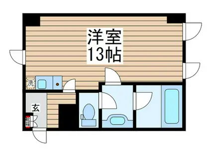 シンエイ第7船橋マンション(ワンルーム/3階)の間取り写真