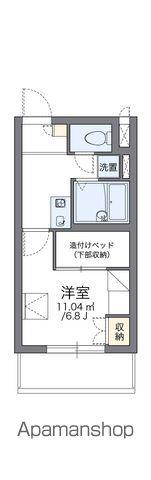レオパレスヴィルヌーブ川崎A(1K/2階)の間取り写真