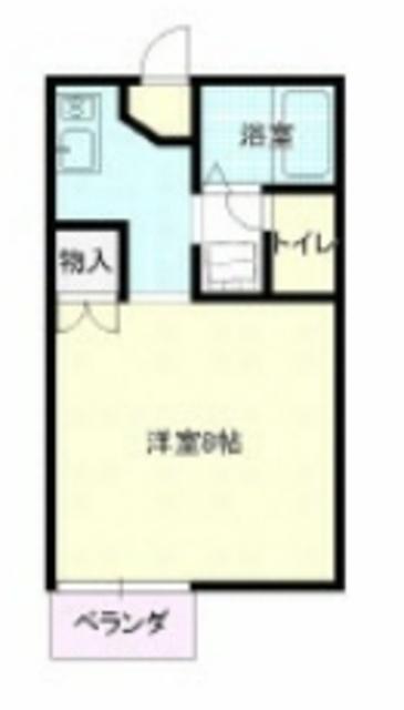 サンヒルズ吉原(1K/1階)の間取り写真