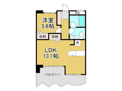 コナビレッジ(1LDK/3階)の間取り写真
