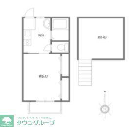 STプレイスII(1K/1階)の間取り写真