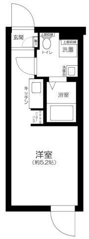 KMS COYO西日暮里(ワンルーム/2階)の間取り写真