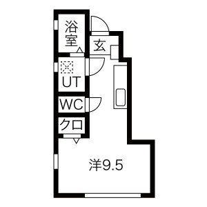 いわて銀河鉄道線 青山駅(岩手) 徒歩10分 2階建 築10年(ワンルーム/1階)の間取り写真