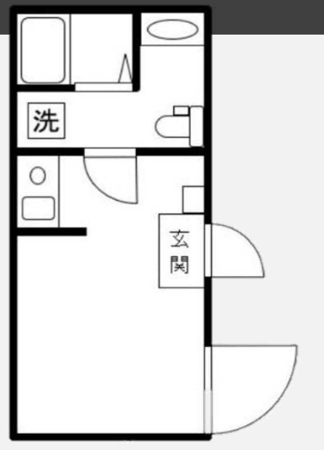 HJ PLACE YOYOGI UEHARA(ワンルーム/2階)の間取り写真