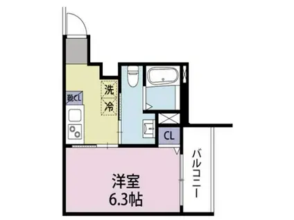 井土ヶ谷下町アパート(1K/2階)の間取り写真