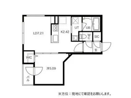 GRAND SUCCESS LUSSO(1LDK/4階)の間取り写真