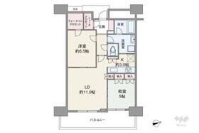 BRILLIA TOWER品川シーサイド ブリリアタワー品川シーサイド(2LDK/20階)の間取り写真