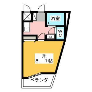 BM TAKAOKA(1K/5階)の間取り写真