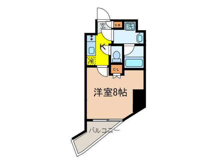S-RESIDENCE雑司が谷(1K/4階)の間取り写真