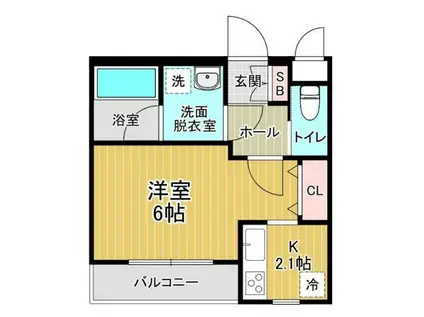 RICHESSE KARASUYAMA(1K/4階)の間取り写真