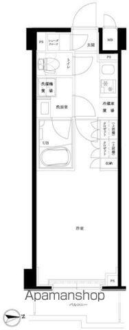 ルーブル横濱矢向(1K/4階)の間取り写真